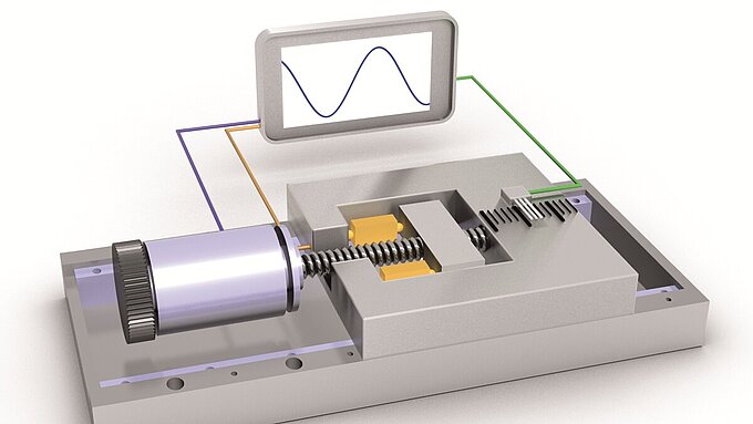 ピエゾ & モータハイブリッドシステム