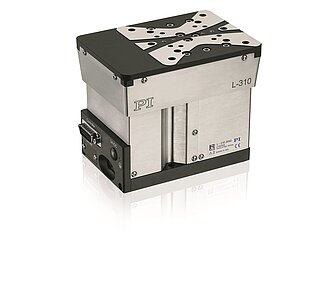 ステッパ、DC、およびブラシ不要のDC (BLDC) モータの上下駆動ステージ