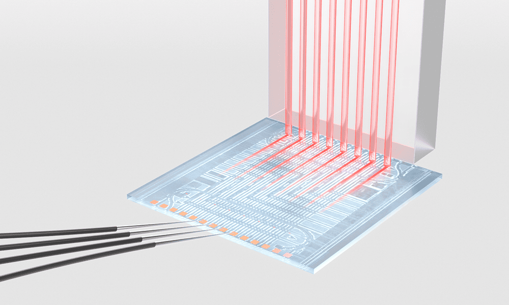 Ultracompact Photonic Alignment Engine - Array